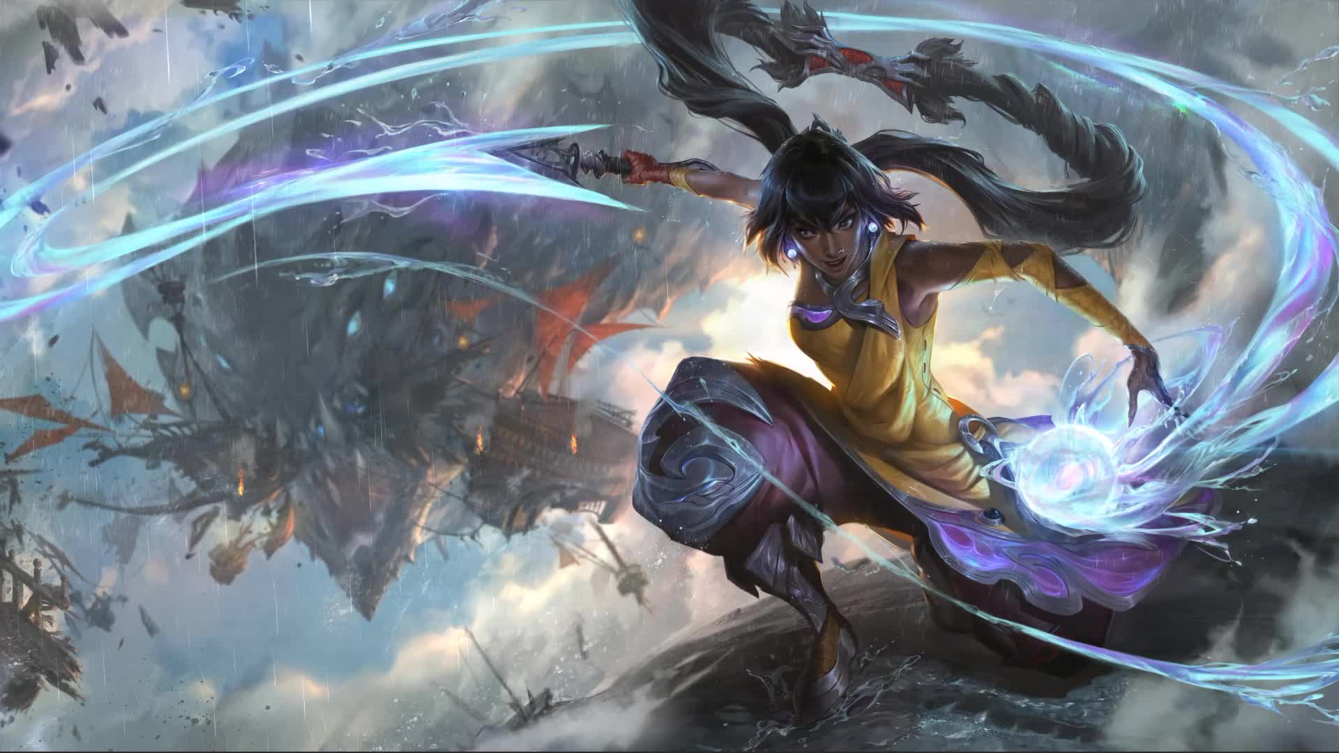 League of Legends Nilah Live Wallpaper for PC