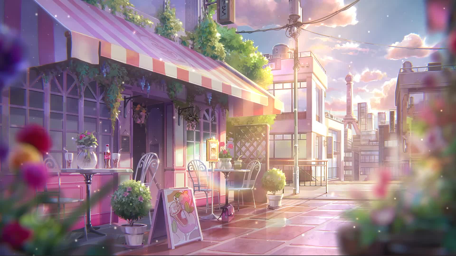 Return to Valorant City Star Guardian Live Wallpaper