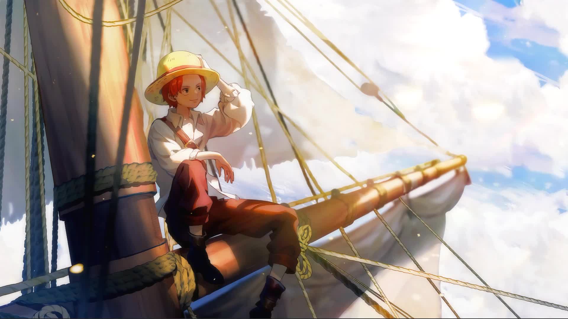 Young Shanks Anime One Piece Live Wallpaper