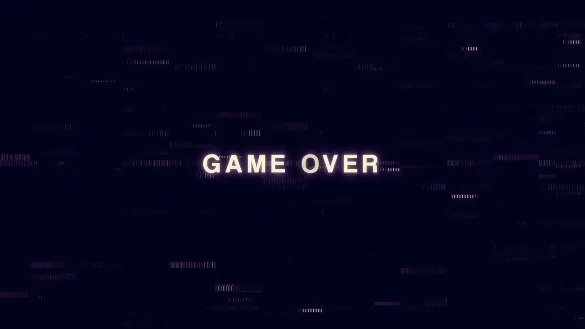 No Sound Fond Ecran Anime Gamer Game Over Animated Wallpaper Lively Hd