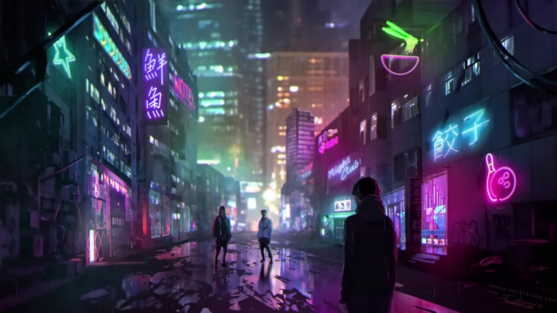 The Exchange Animated Wallpaper