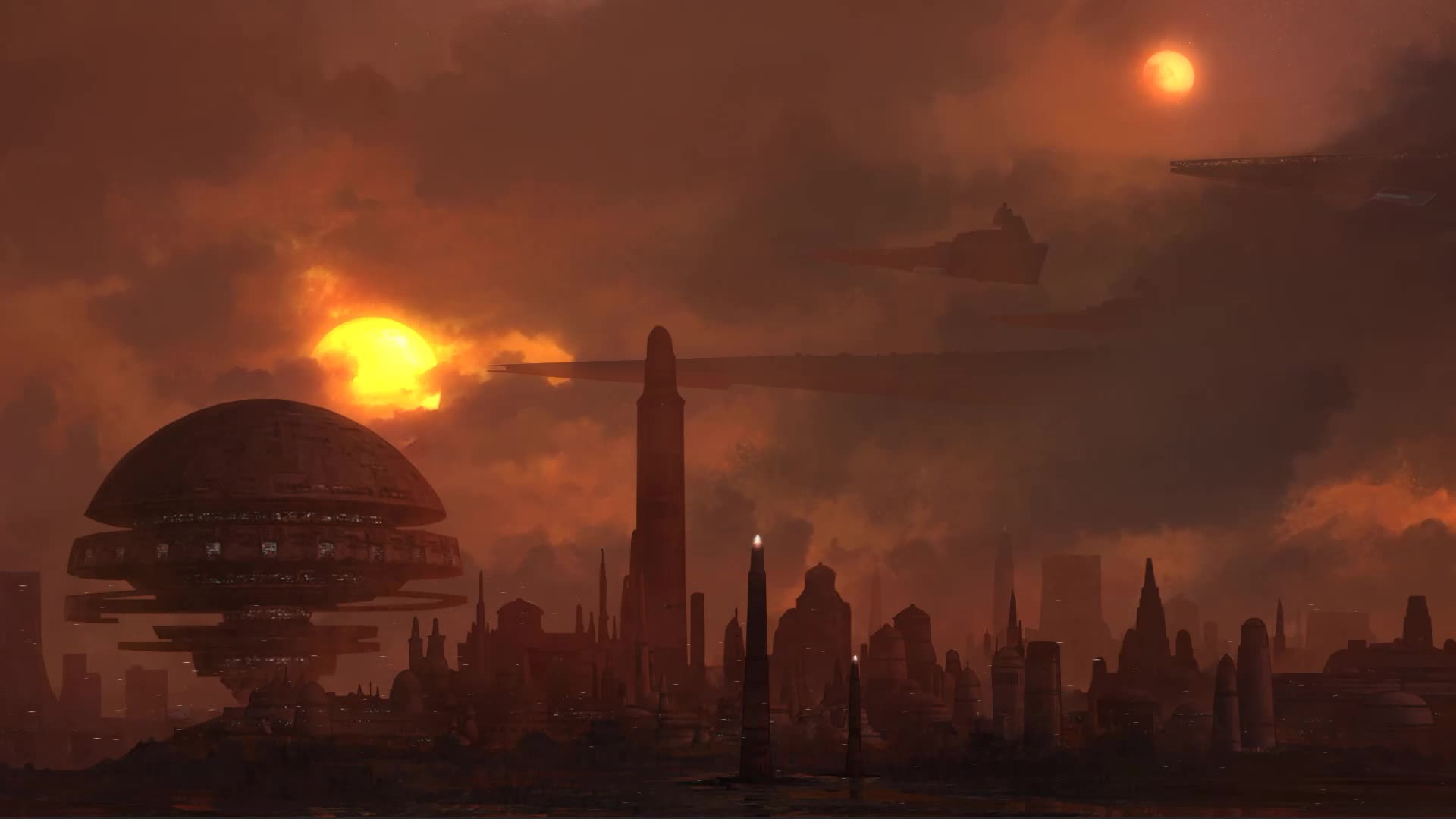 Star Wars Edge of he Empire Ships Live Wallpaper