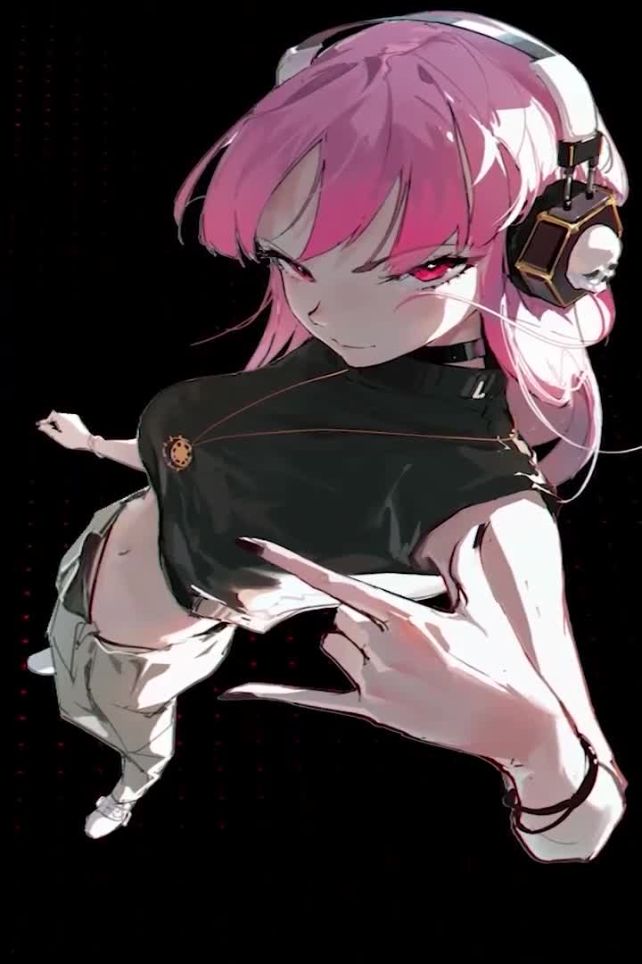 Music Girl Live Wallpaper For Phone