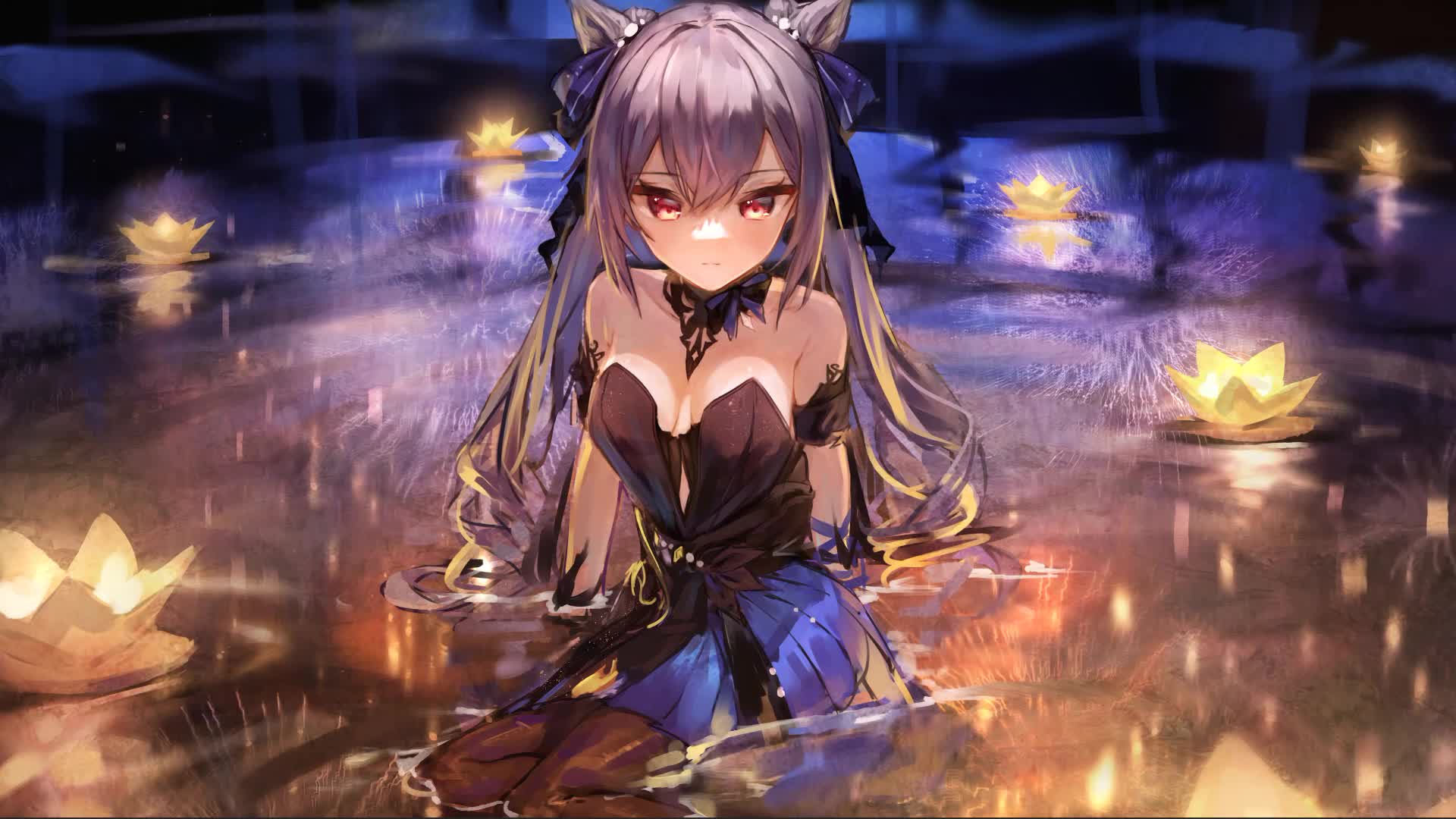 Keqing GI Anime Live Wallpaper Free