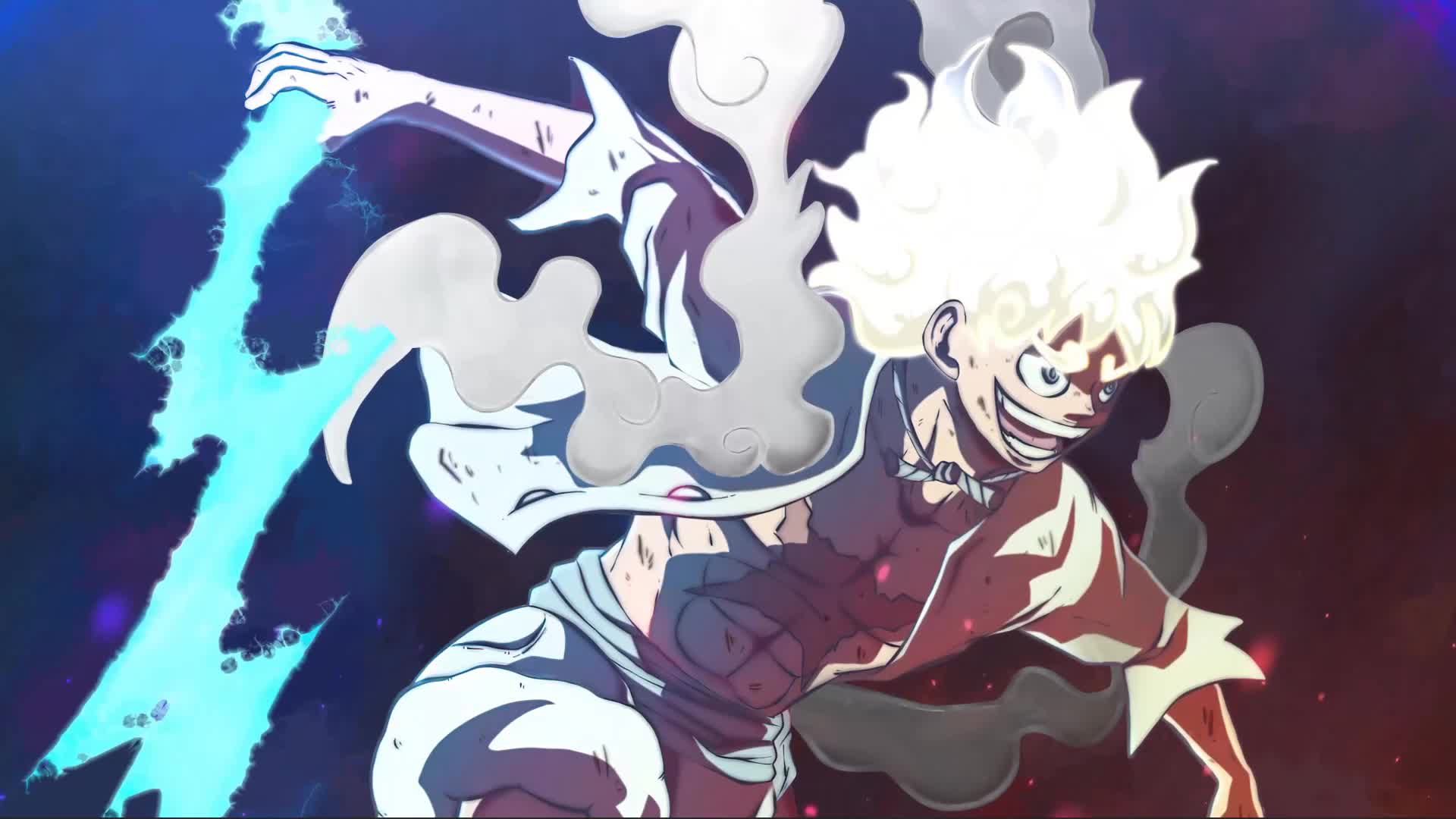 One Piece Luffy Gear 5 Live Wallpaper Anime