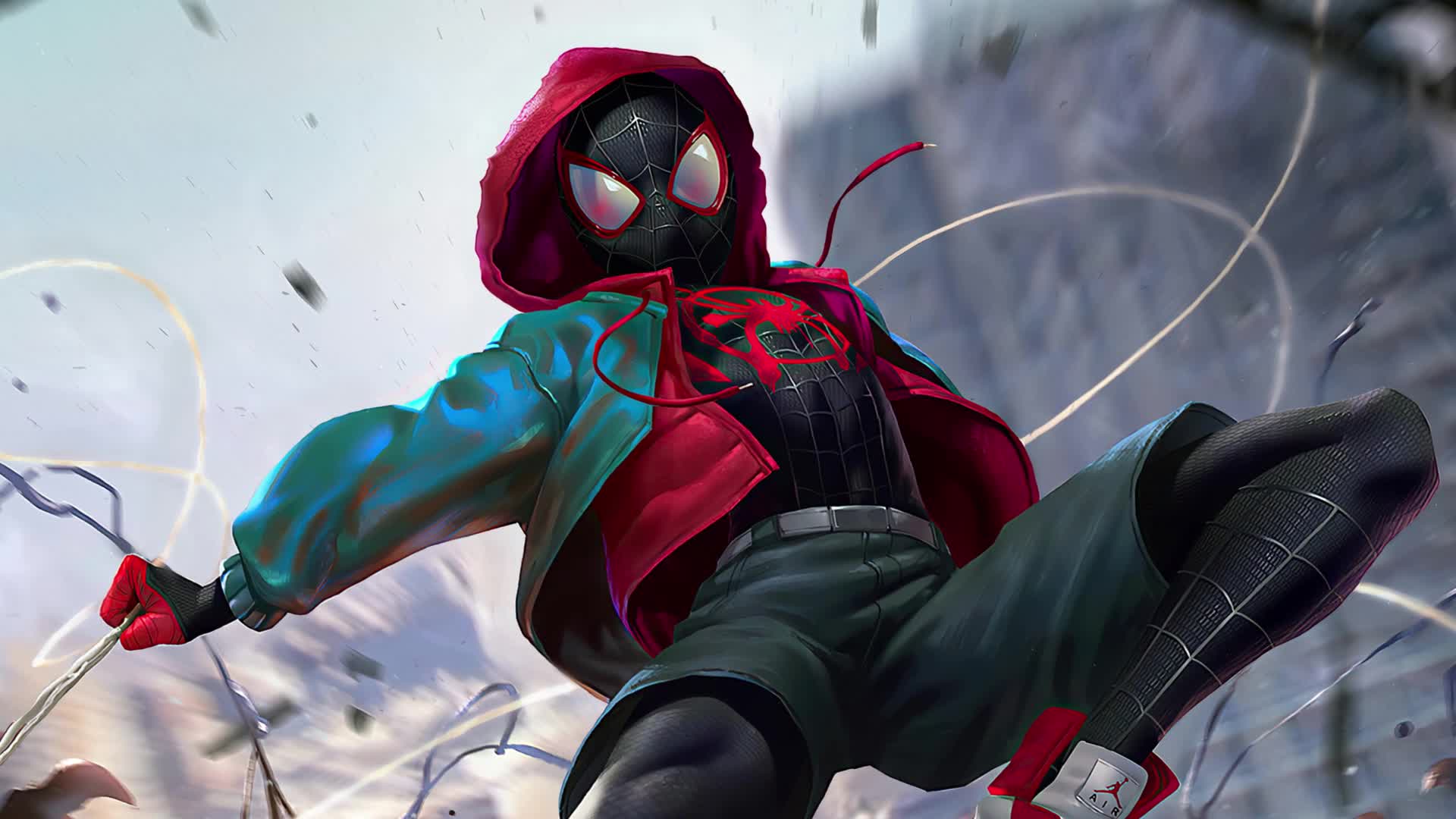 spider man miles morales live wallpaper