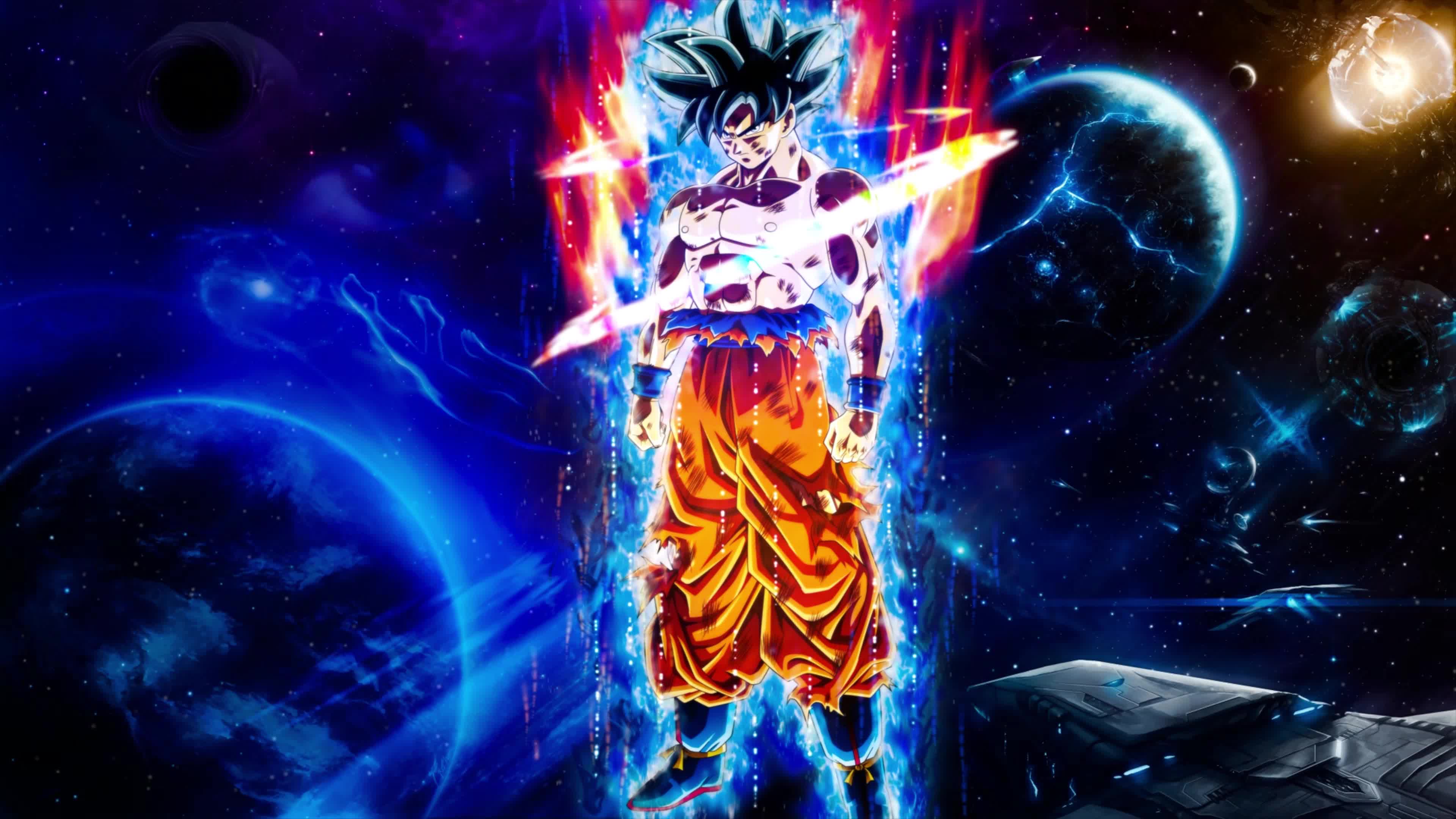 dragon ball super goku 4k live wallpaper