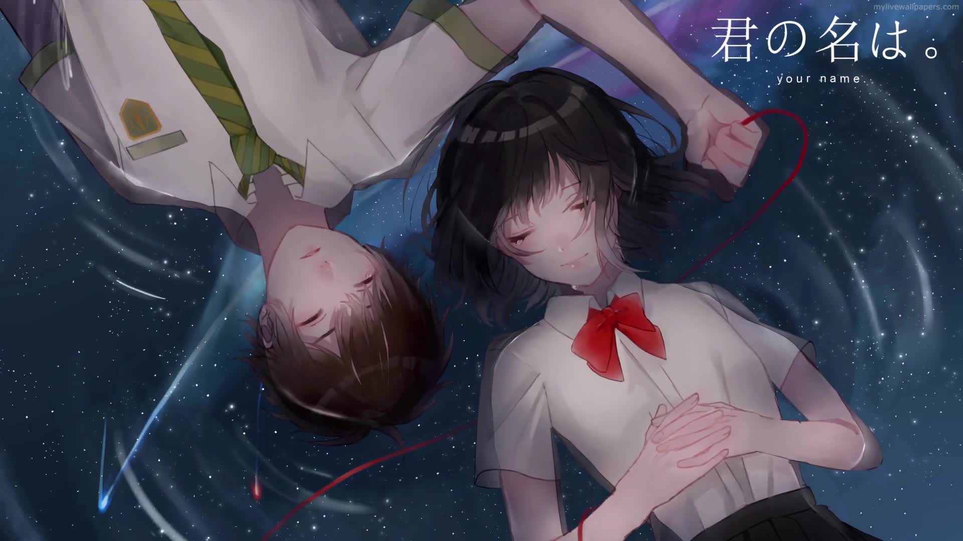 kimi no na wa anime live wallpaper