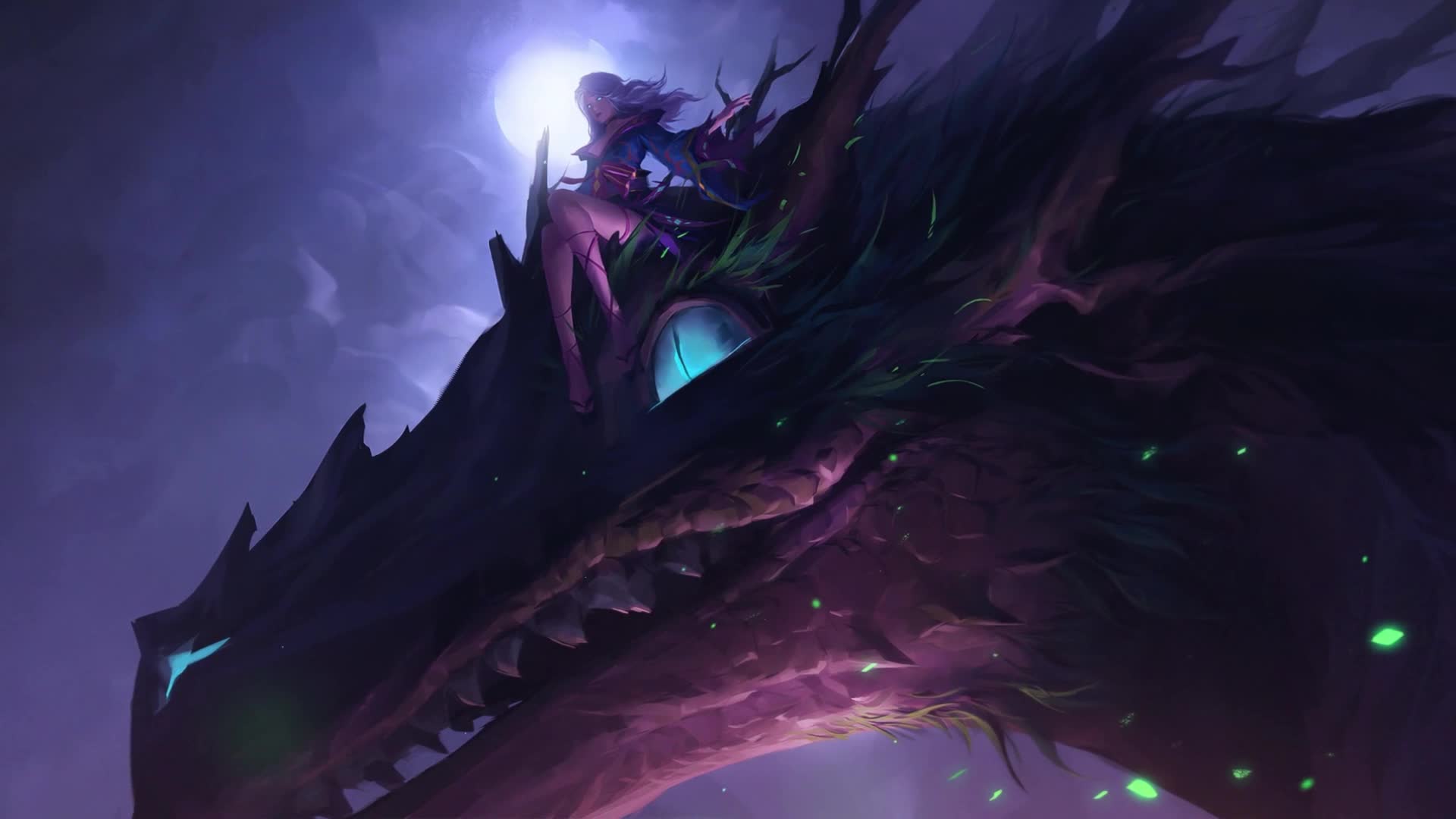 Windows Dragon Of Luna Live Wallpaper