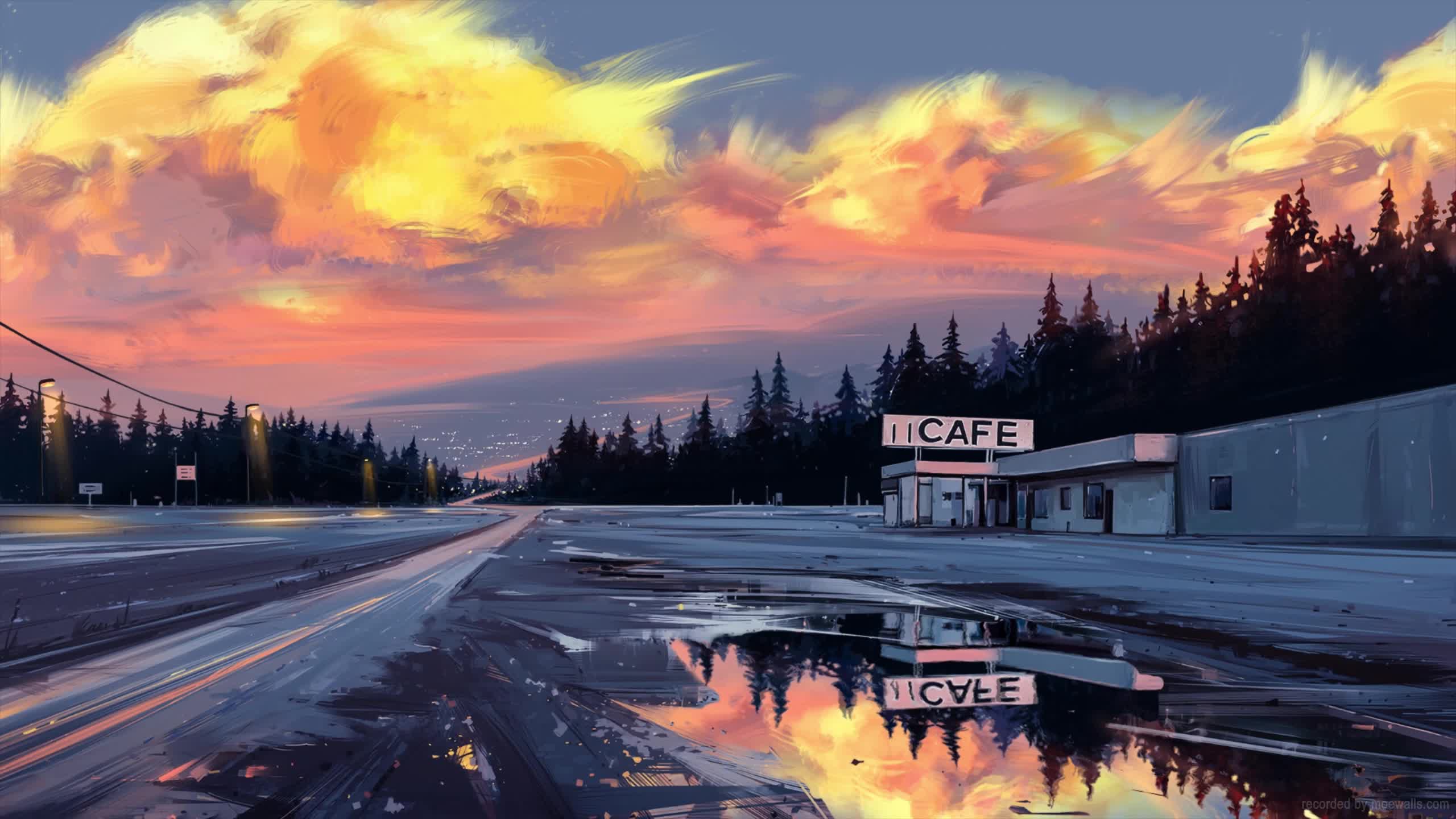 Desktop Horizon Cloudy Live Wallpaper