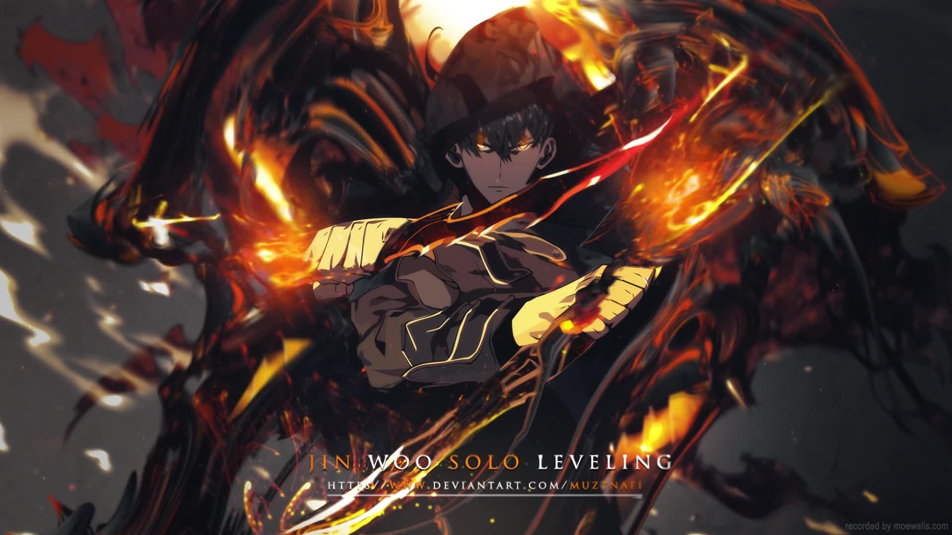 Desktop Sung Jinwoo Assassin Solo Leveling Live Wallpaper