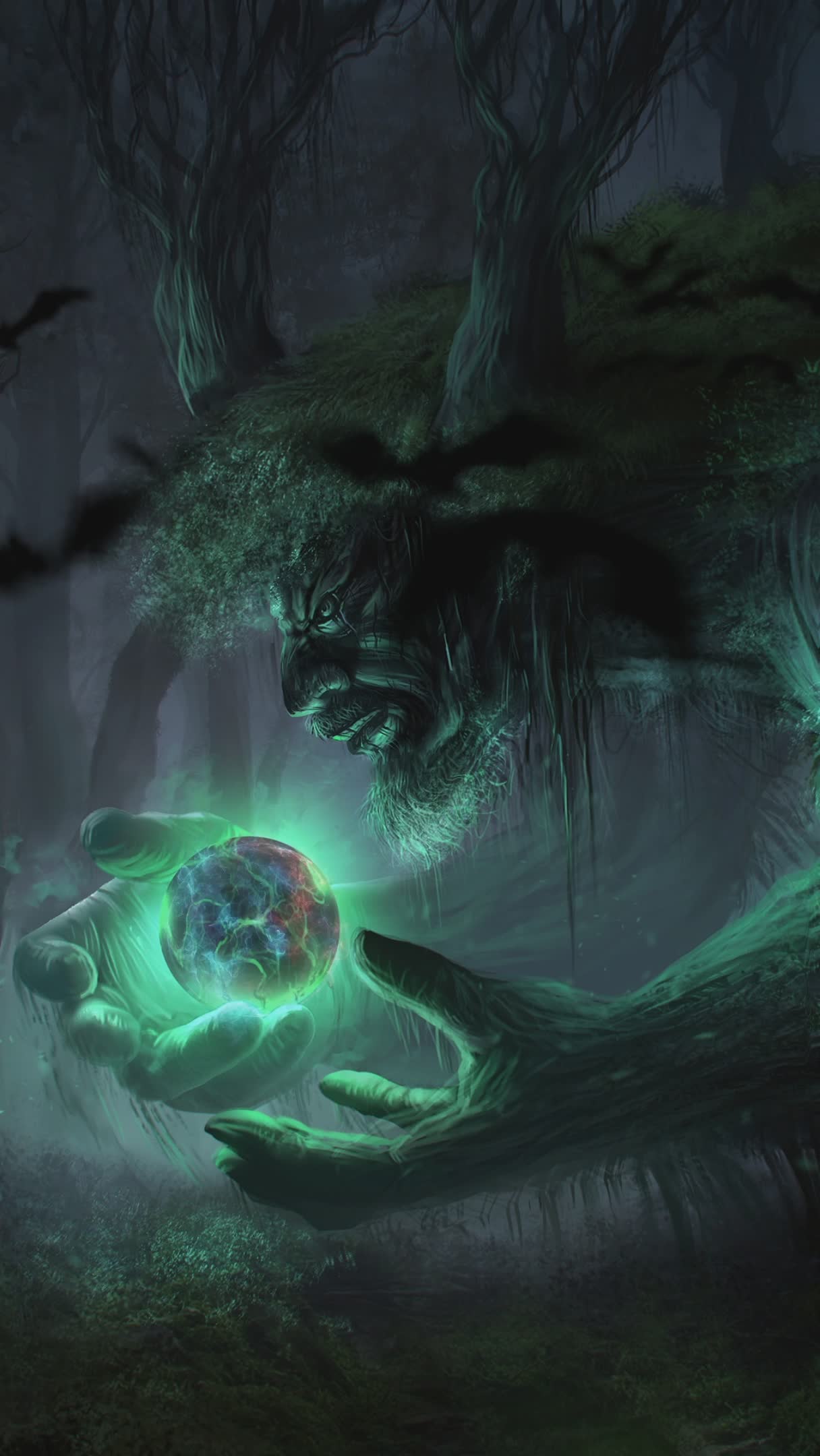 Cool Shuren Dynamic Future World Fantasy Free Live Phone Wallpaper