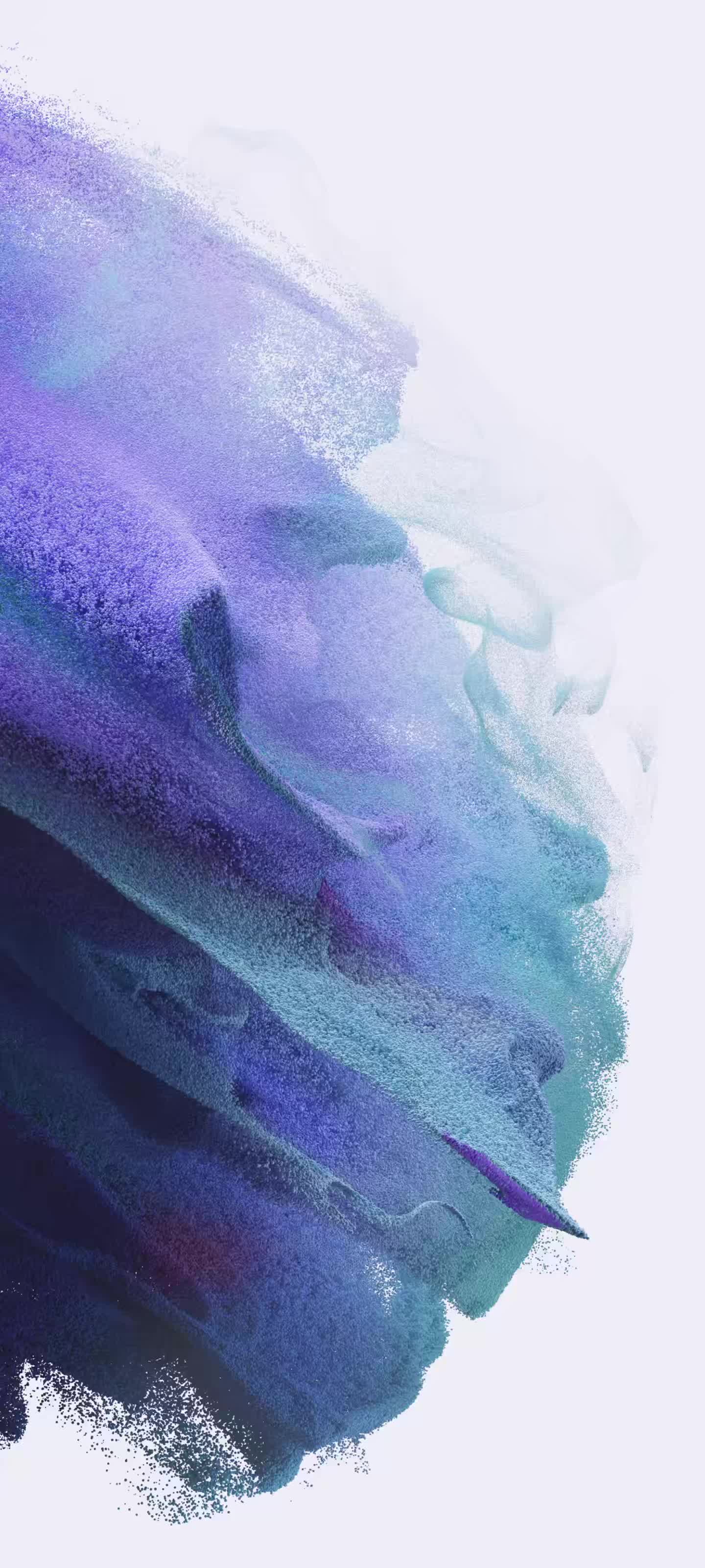 Purple Blue Samsung Galaxy S21 Phone 4K Live Wallpaper