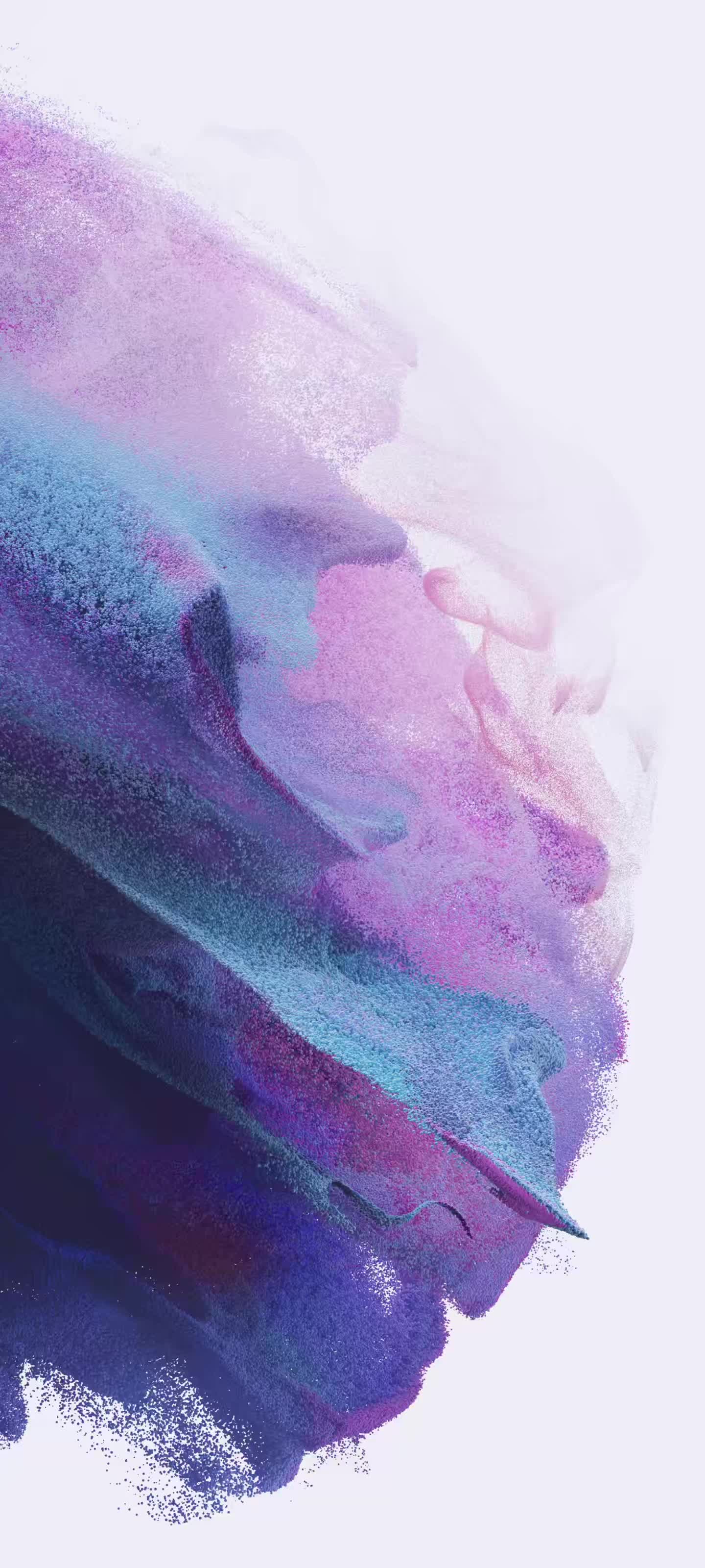 Blue Pink Samsung Galaxy S21 Phone 4K Live Wallpaper