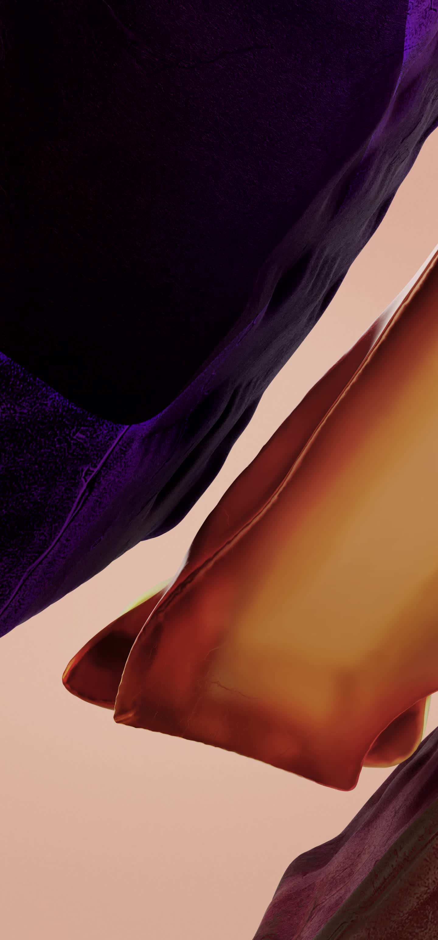 Dark Orange Samsung Galaxy Note 20 UHD Phone Live Wallpaper