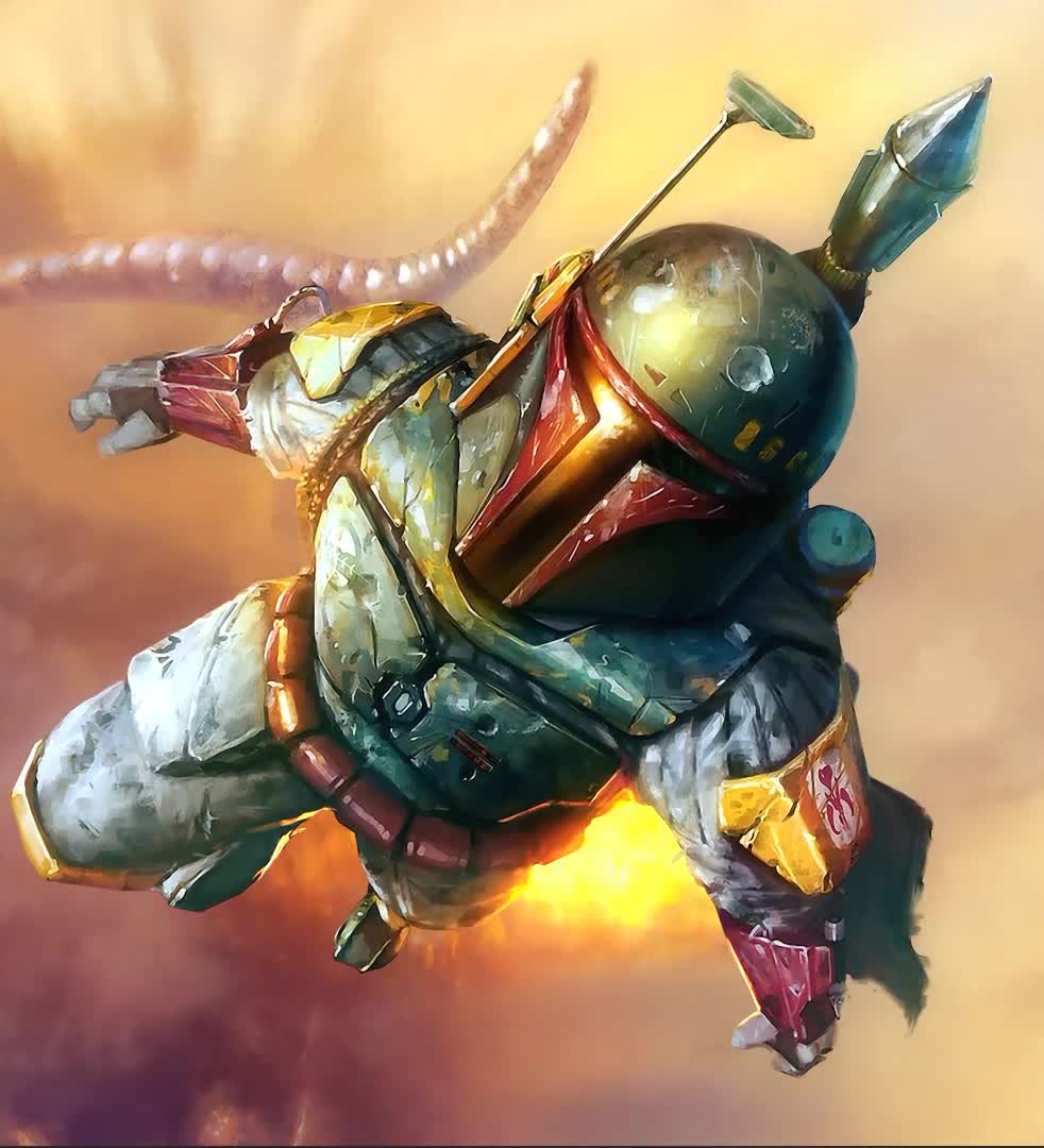 Android  iPhone Star Wars Boba Fett Legends Live Wallpaper For Phone