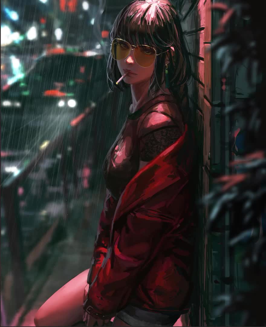 After The Sun Girl Live Wallpaper For Phone