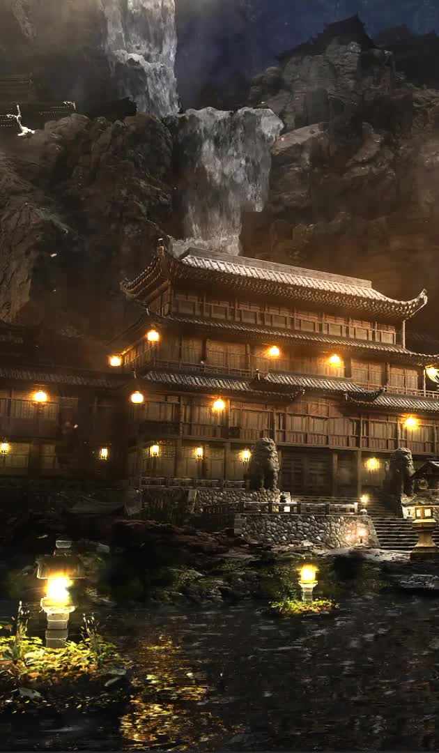 iPhone  Android Hidden Asian Architecture Live Phone Wallpaper