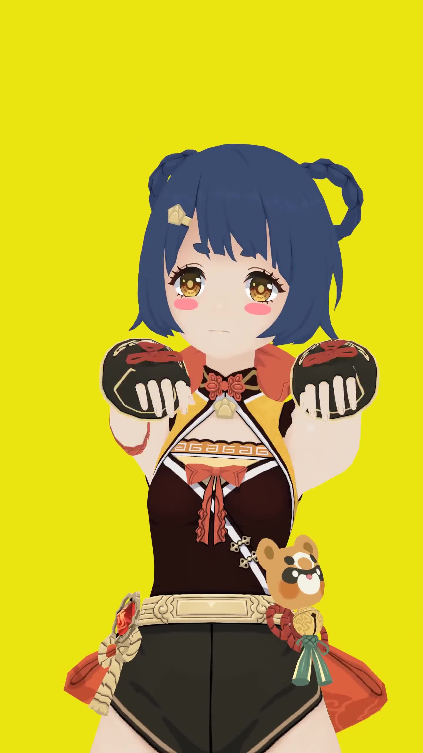 Final Butter Girl Anime iPhone Wallpaper