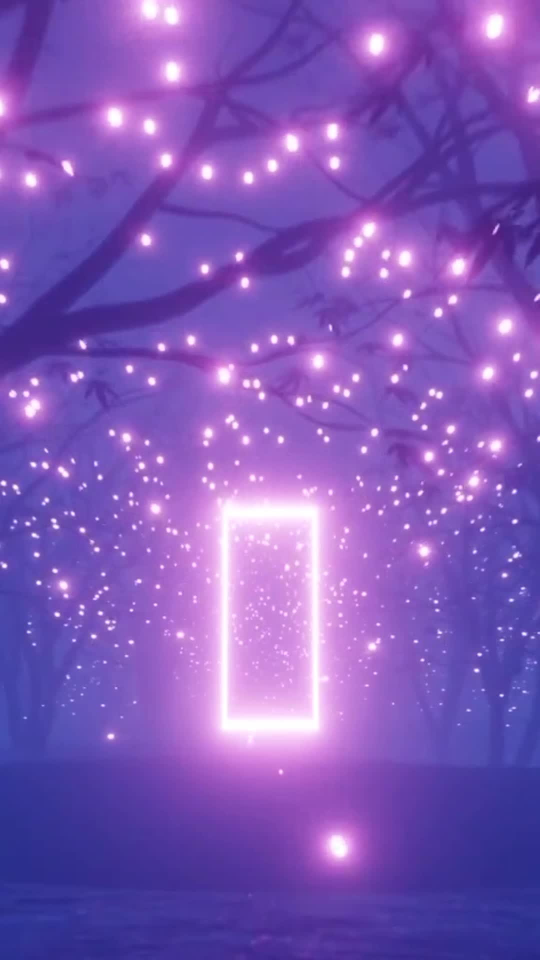 iPhone and Android Anime Absract Forest Landscape Phone Live Wallpaper