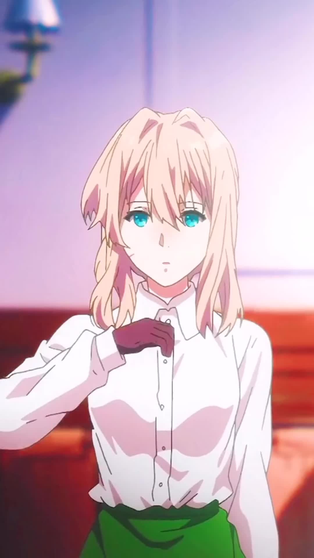 iPhone and Android Violet Evergarden Cute Girl Anime Live Phone Wallpaper