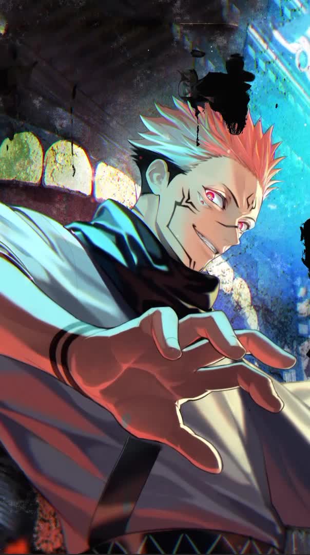 Jujutsu Kaisen Sukuna Anime Live Wallpaper For Phone