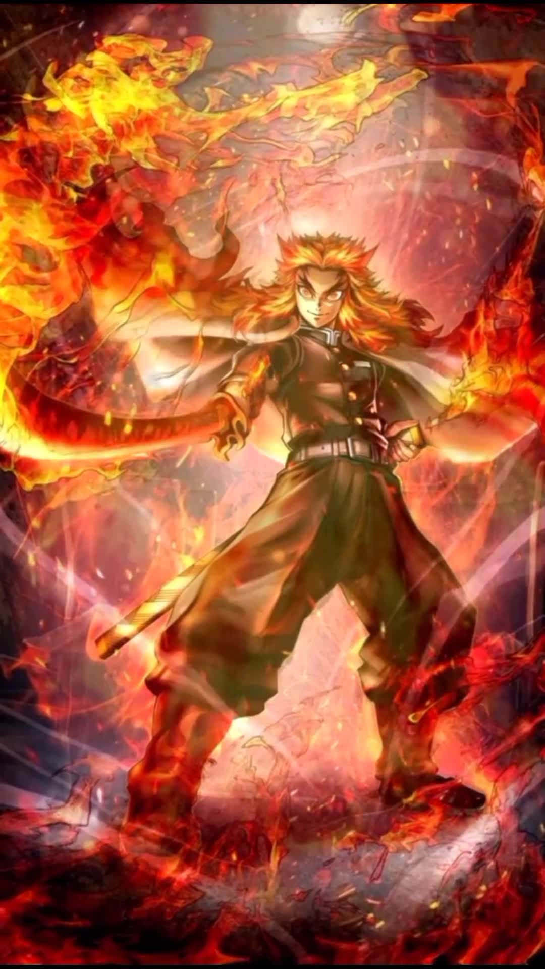 Anime Demon Slayer Rengoku Live Wallpaper