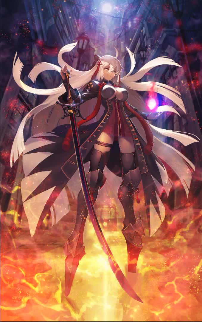 Okita Souji Alter FGO anime wallpaper for iphone