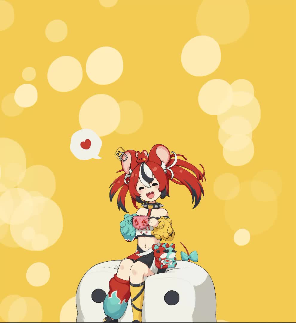 Hakos Baelz anime wallpaper for iphone