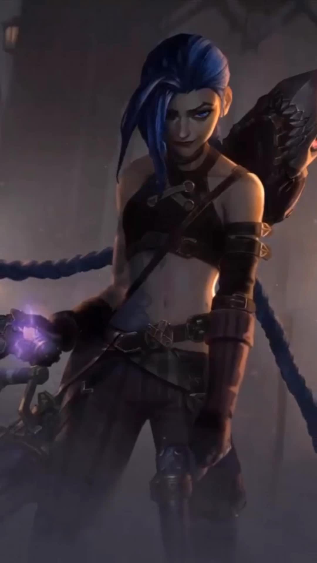Android  iOS iPhone  Jinx Arcane live wallpaper