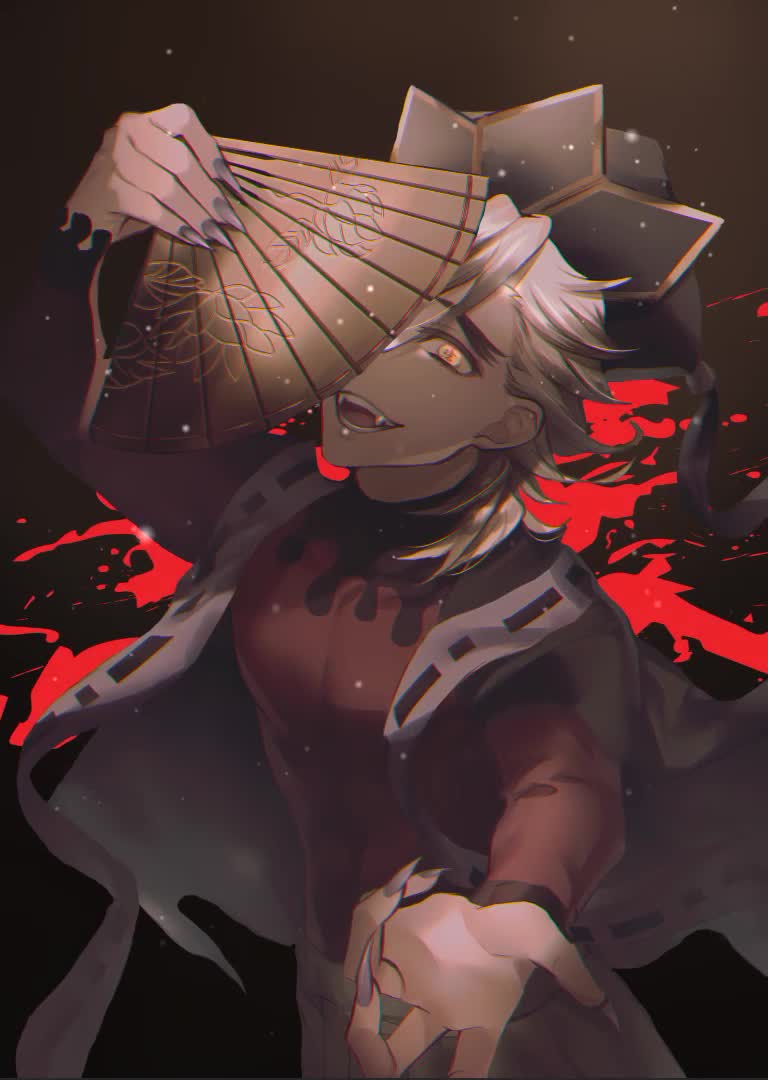 Mobile Anime Doma Demon Slayer Live Wallpaper For Phone