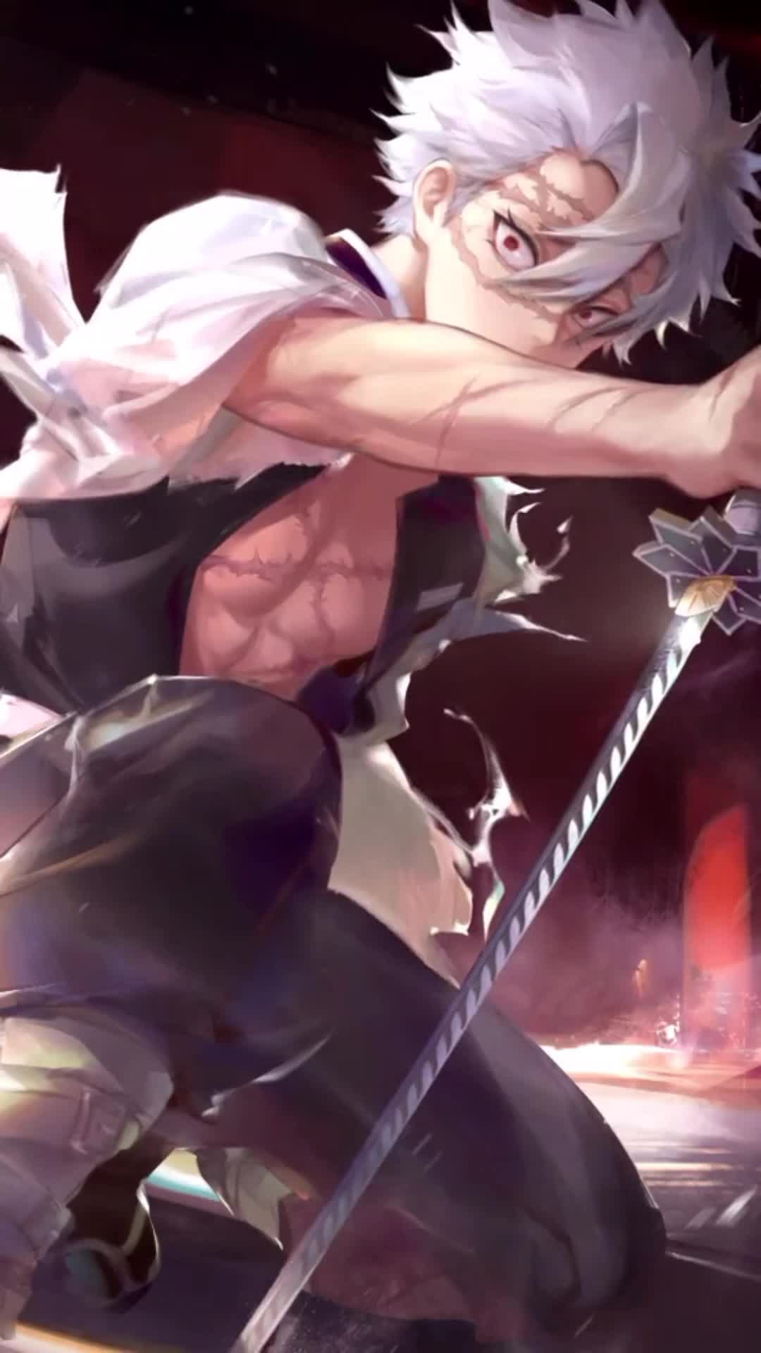 iPhone And Android Anime Sanemi Shinazugawa Live Phone Wallpaper