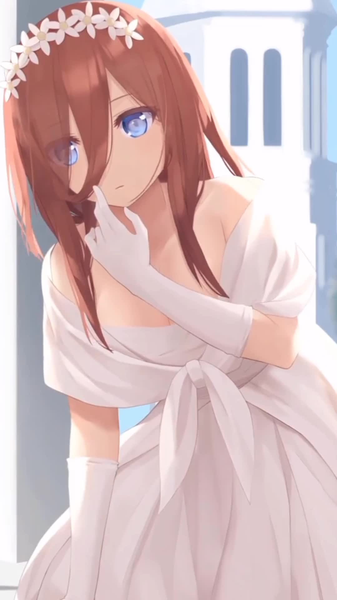 Android  iOS iPhone  Anime Miku nakano live wallpaper