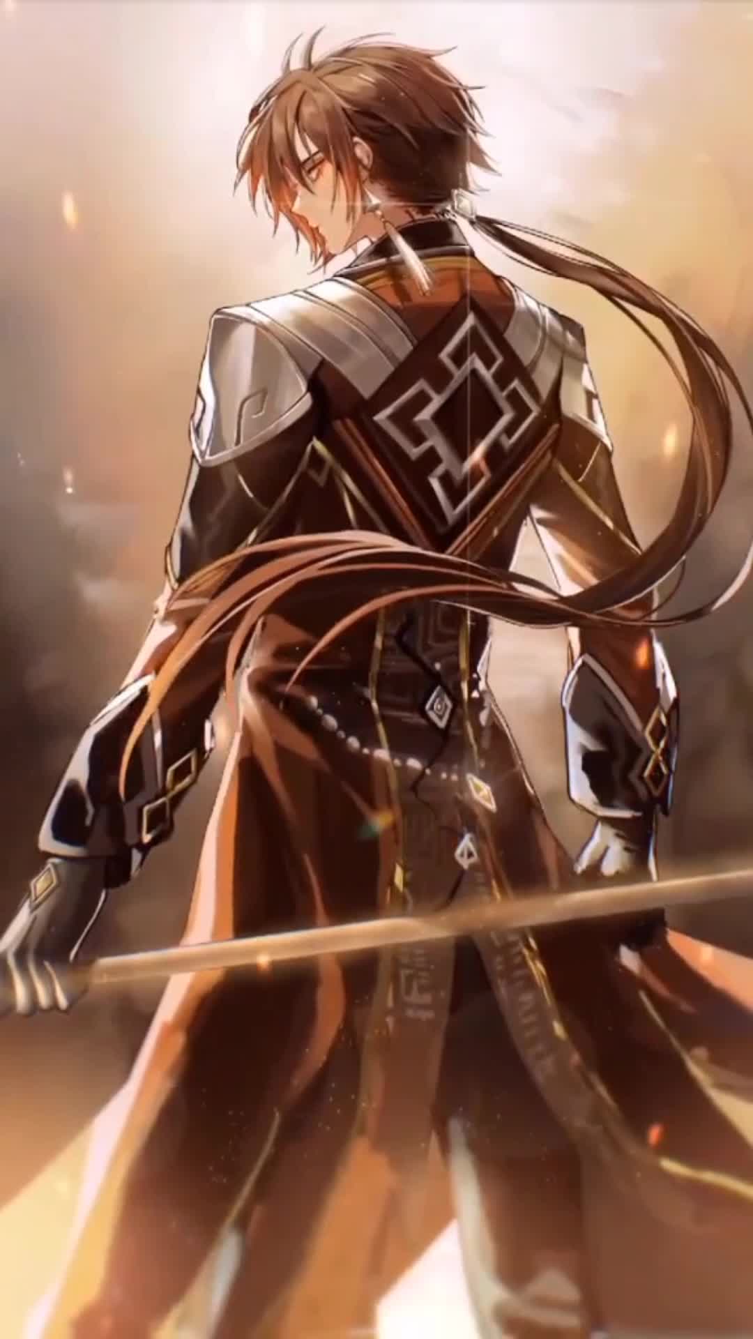 Android  iOS Anime Warrior Boy live wallpaper