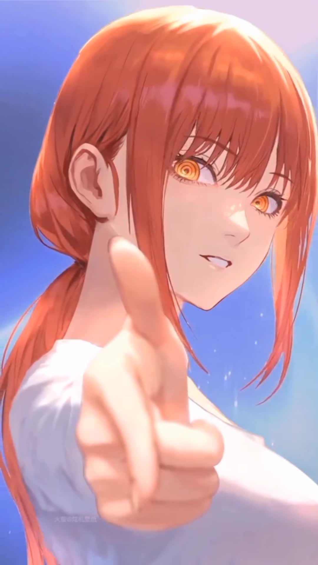 Makima Chainsaw Man Phone Anime Live Wallpaper