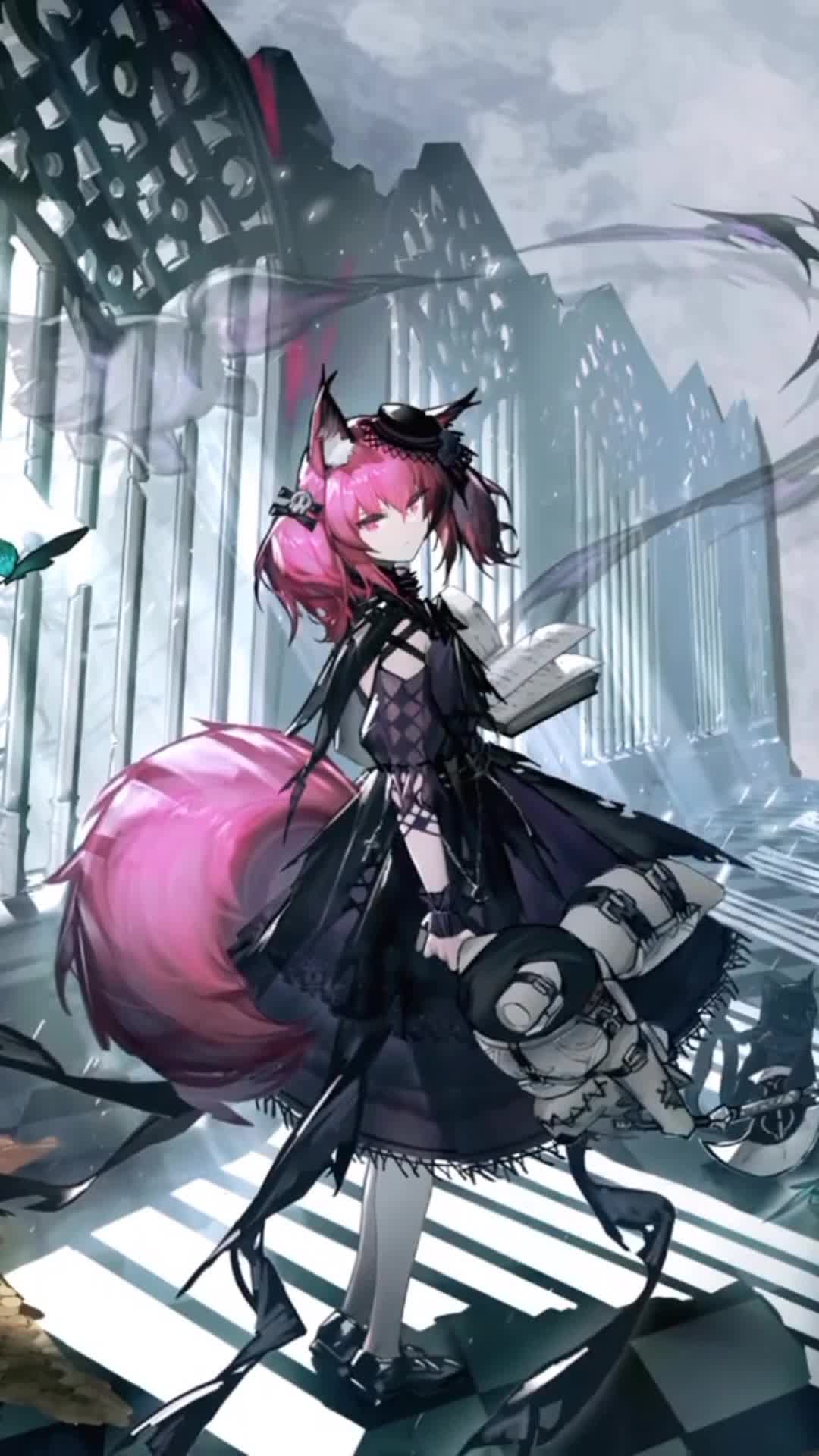 Android  iOS Anime Cute Girl live wallpaper 63