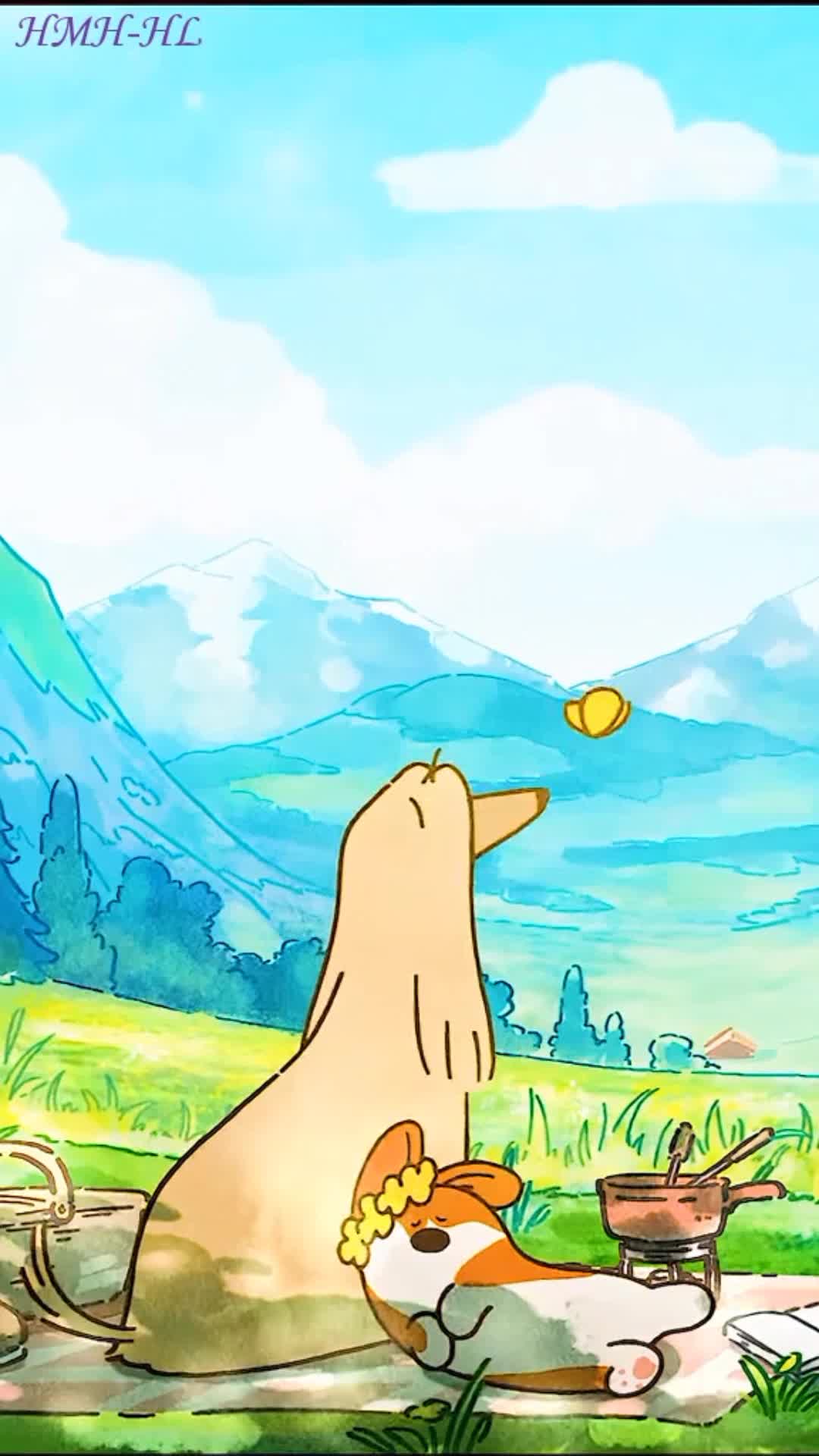 Android  iOS iPhone  chill dogs live wallpaper 