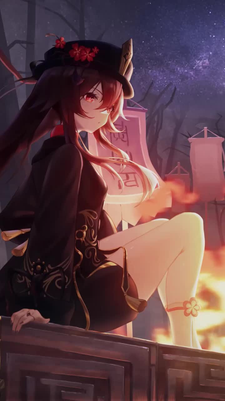 Game Hu Tao Genshin Impact 4k Phone Wallpaper Anime Iphone And Android