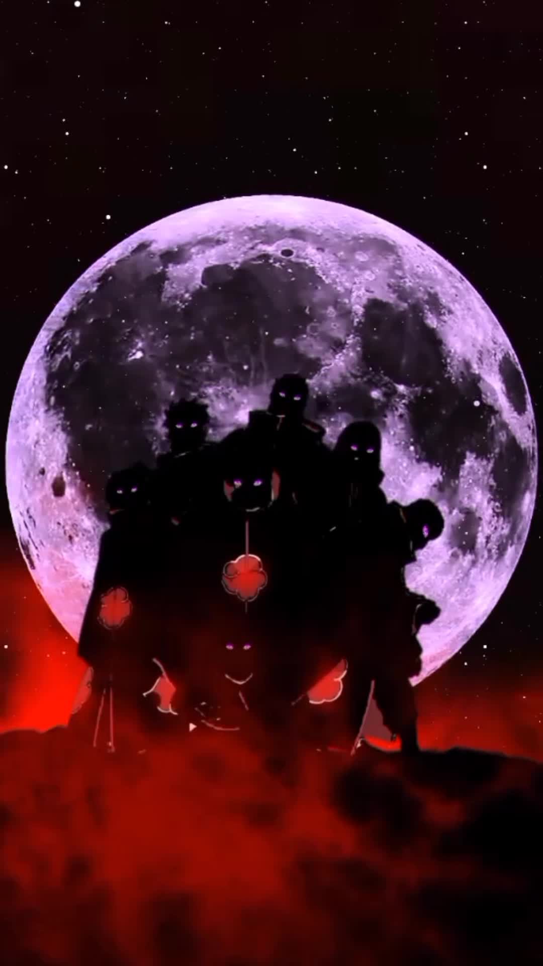 Android  iOS iPhone  Naruto Black Moon live wallpaper 