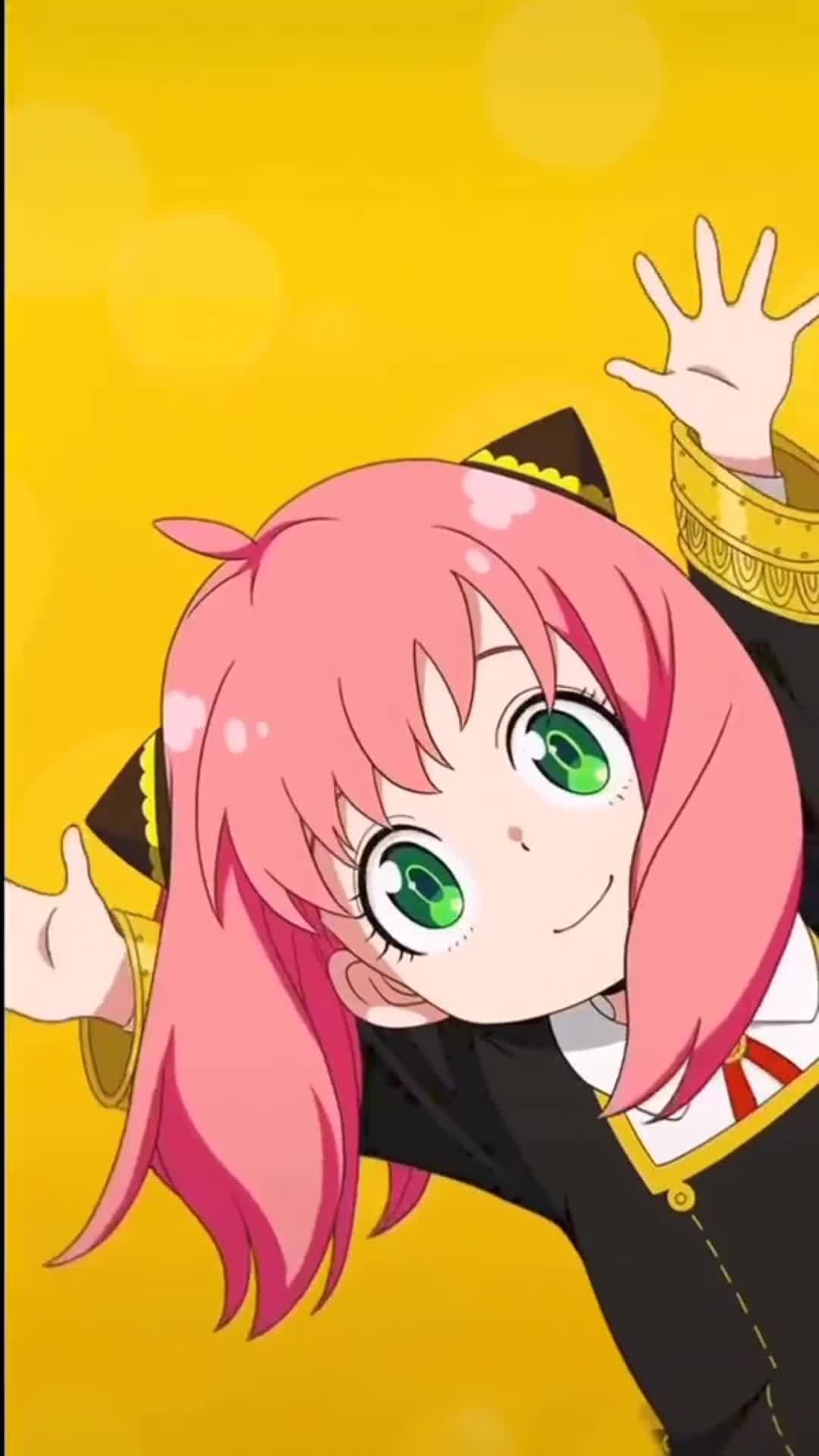 Live Anya Forger Cute Anime Phone Wallpaper