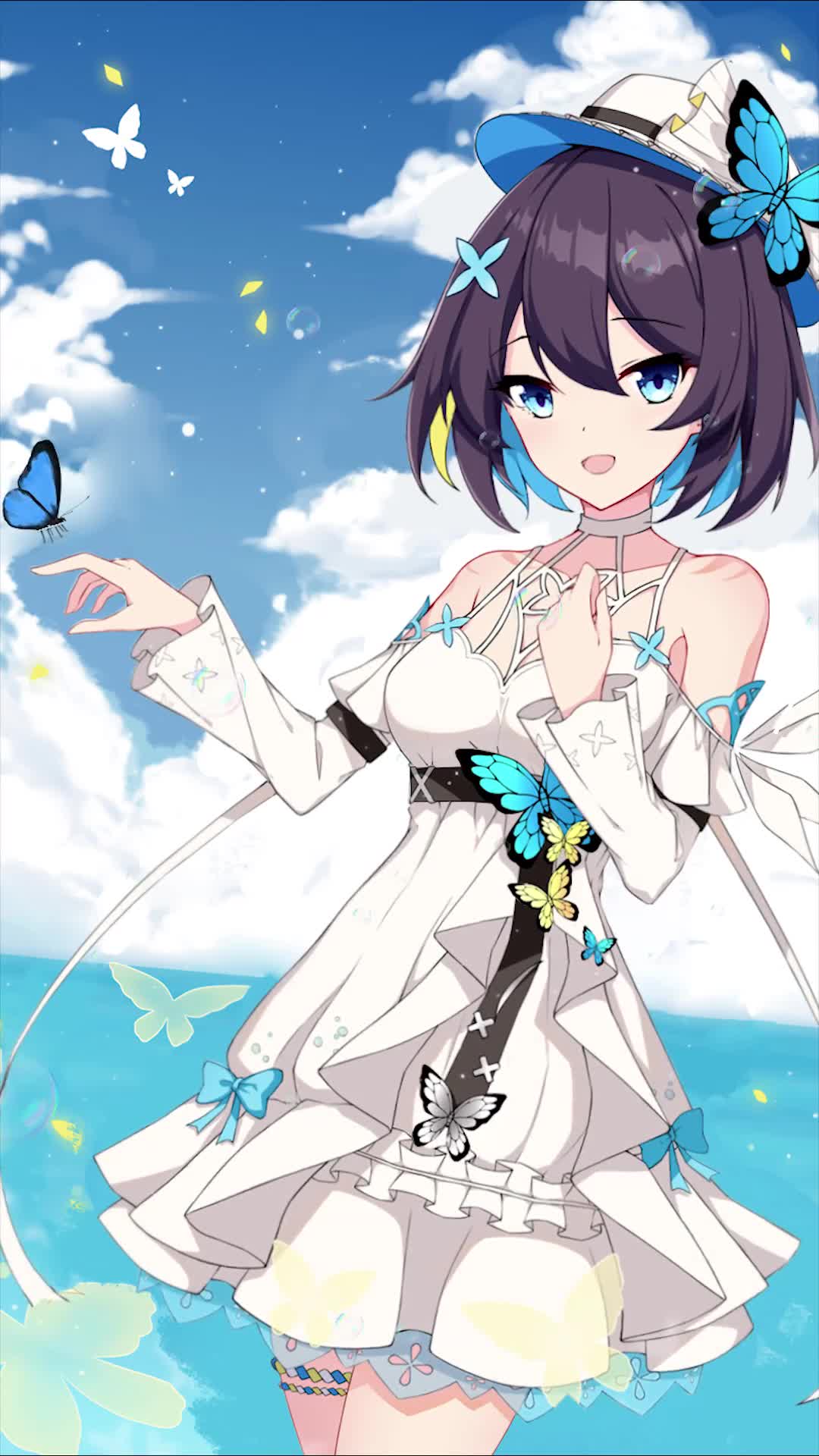 Summer Seele Anime Girl Live Phone Wallpaper