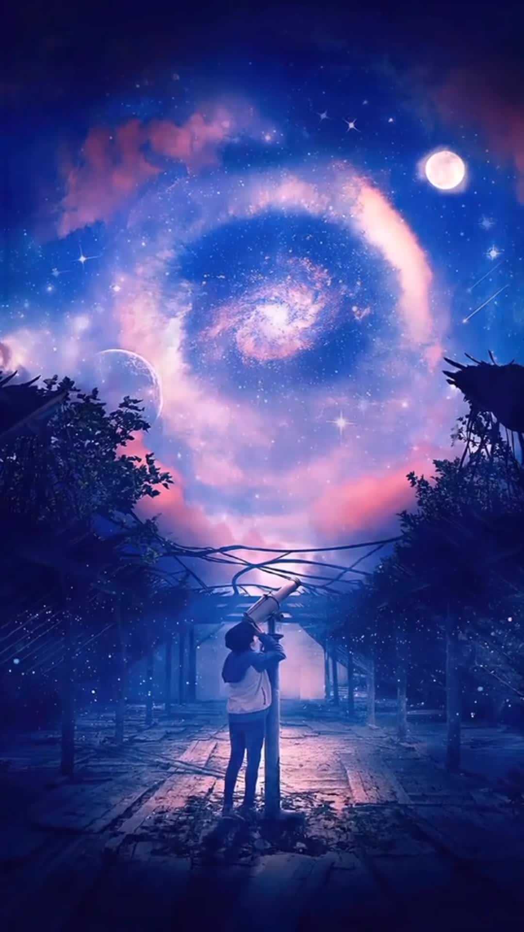 iOS iPhone  Android HD Magical Sky Live Wallpaper