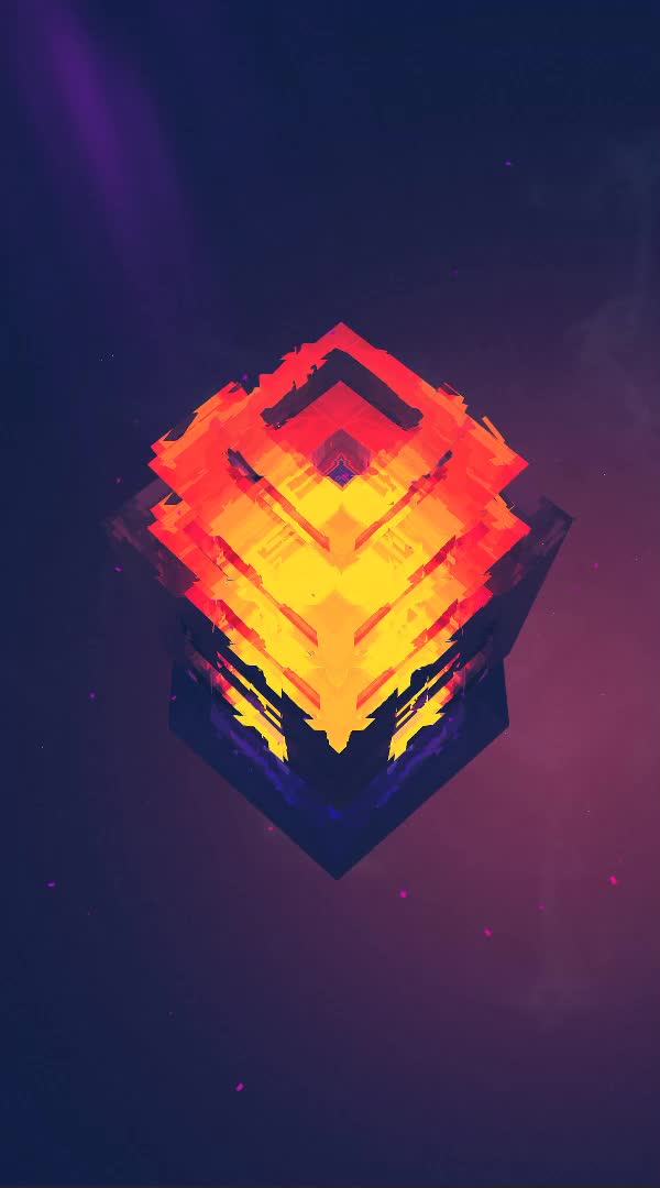 Abstract Cube Live Wallpaper For Phone