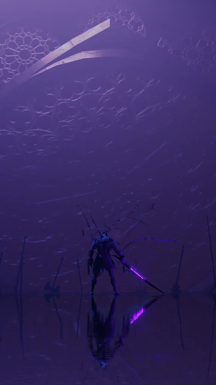 Android and iPhone Live Ghostblade Phone Wallpaper