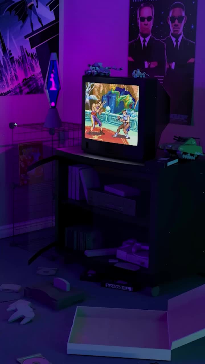 Live Phone Retro Room Wallpaper To iPhone And Android