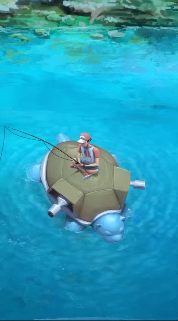 Android  iPhone Pokemon Fishing Live Wallpaper For Phone