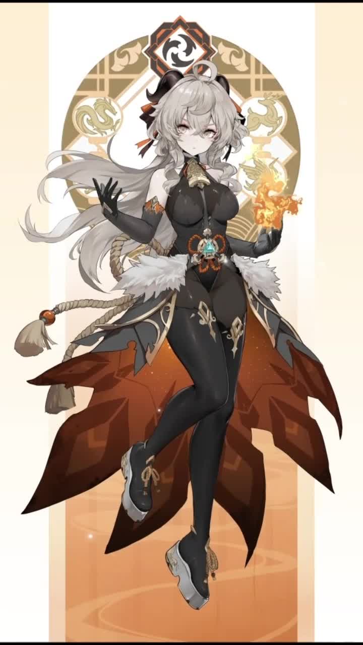 Game Ganyu Alter Genshin Impact Phone Wallpaper Anime Iphone And Android