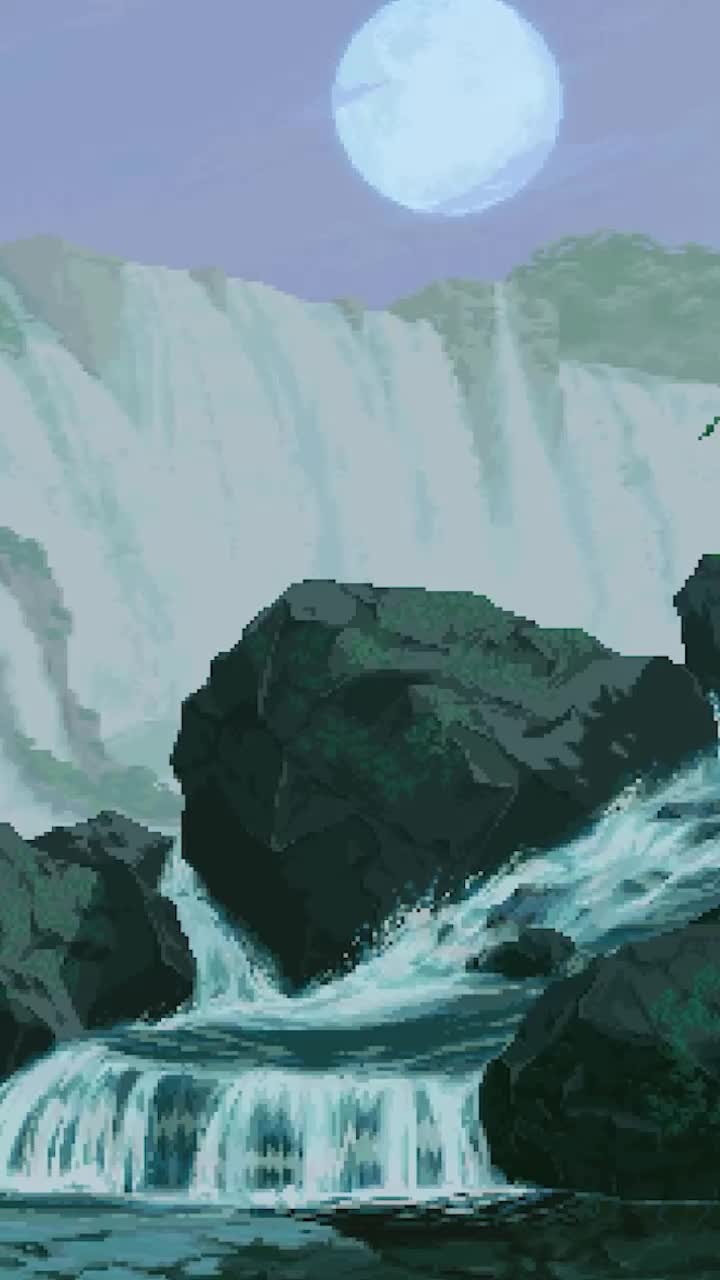 Live Phone Waterfall Day And Night Wallpaper To iPhone And Android