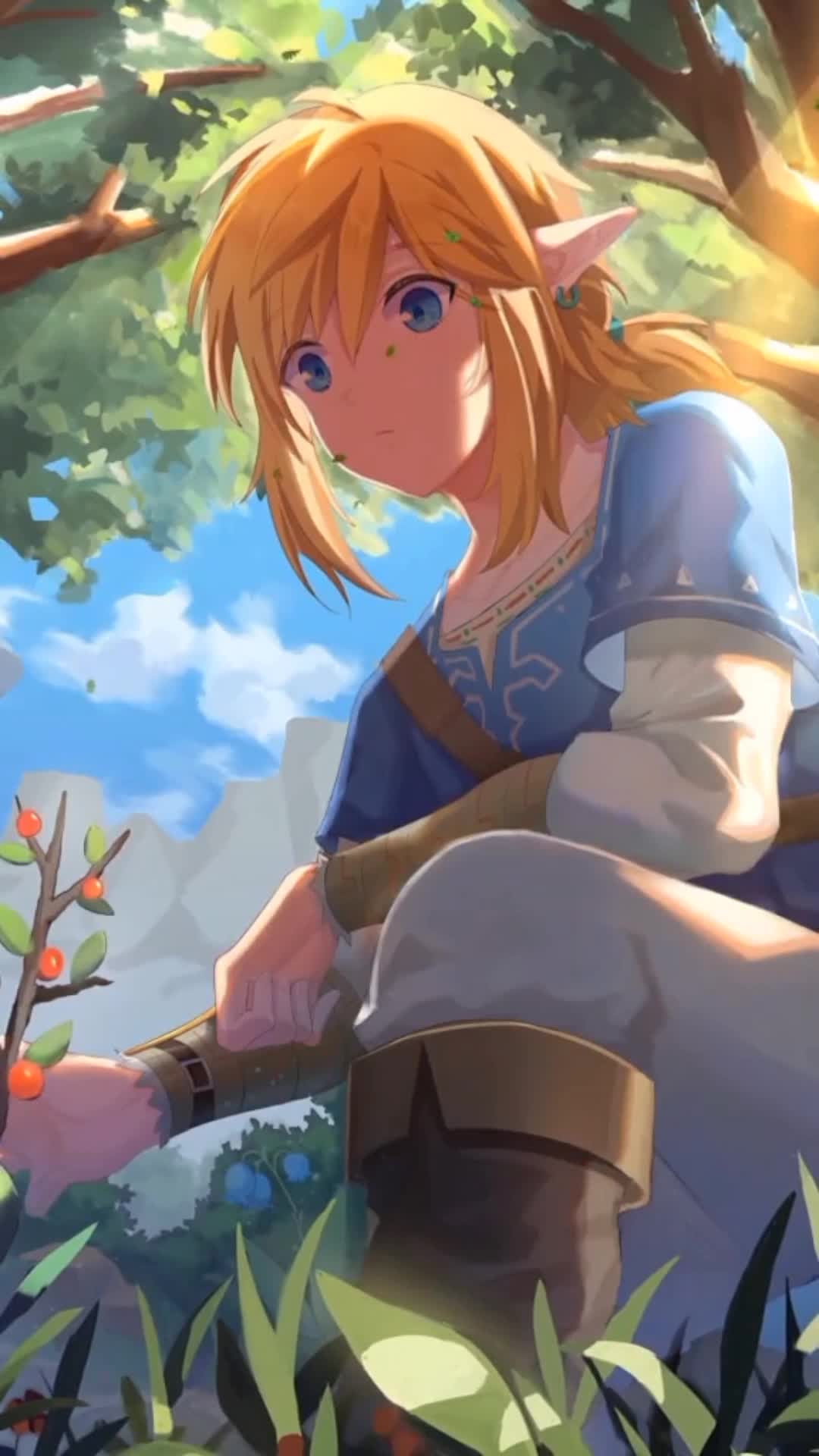 Anime Elf Girl Phone Live Wallpaper