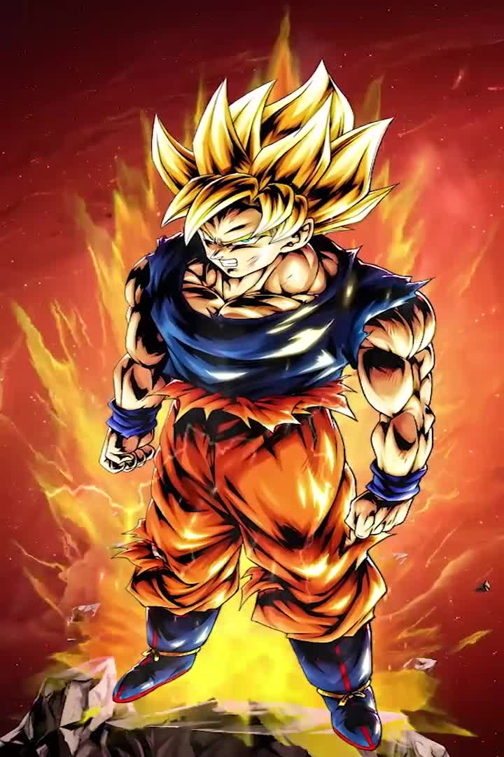 iPhone And Android Super Saiyan Goku Ultra Dragon Ball Anime Live Phone Wallpaper